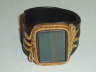 Chocolate Leather Bracelet with Tigers Eye