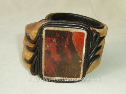 Picture Jasper Wristband Bracelet